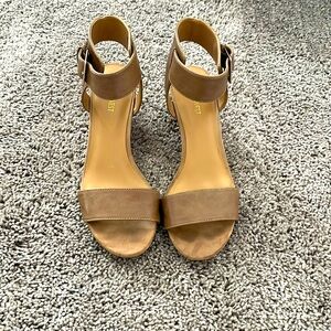 A pair of sandals for women